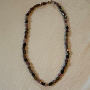 Multicolor Faceted Bead Necklace - Women Jewelry
